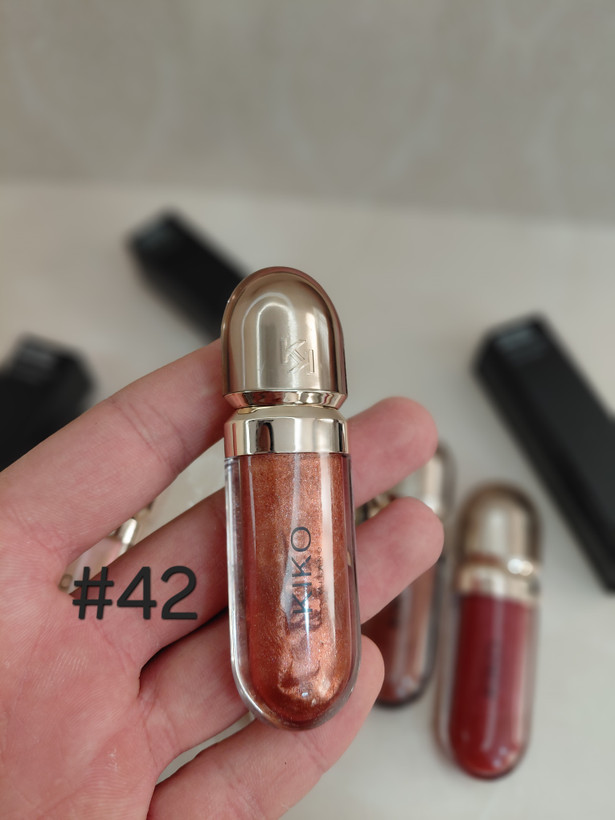 لیپ گلاس طرح کیکو kiko/ کد ۴۱ تا ۴۶
