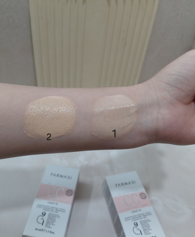 Cc کرم ۹ در ۱ /spf25 های کپی درجه ۱ مستر