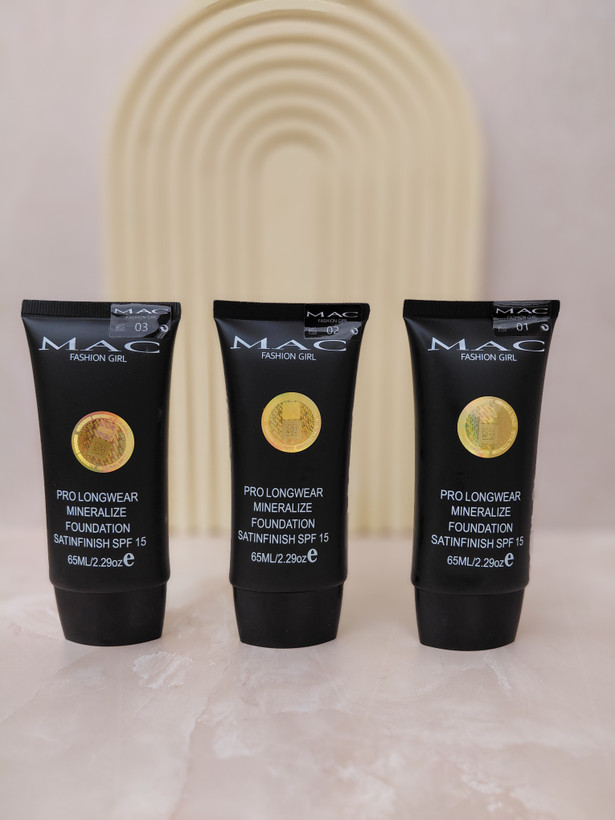 کرمپودر MAC تیوپی ۶۵ میل