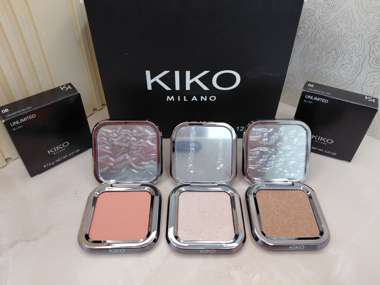 رژ گونه و هایلایتر طرح کیکو مستر کوالیتی kiko